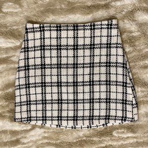 Lulu's Plaid Mini Skirt